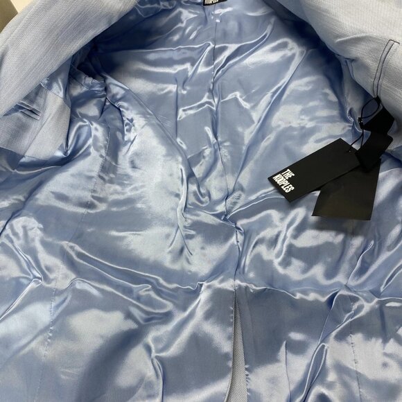 The Kooples Two-Button Tend Blazer • Size 38 • Light Spring Blue - Picture 2 of 13